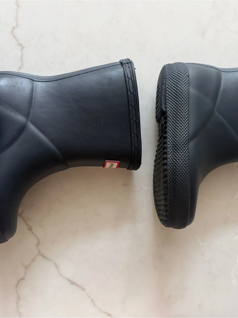Hunter Navy Blue Rain Boots Kids
